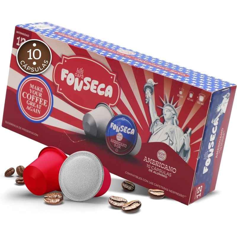 Cápsulas de café americano: suave y aromático