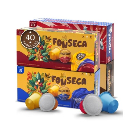 Pack degustación 40 cápsulas (4 sabores)