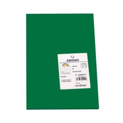 Cartulina Canson Iris - A4 - 185 g - Color verde amazonas (PACK INDIVISIBLE DE 50 UNIDADES)