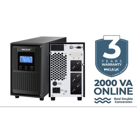 SAI PHASAK CONQUEROR PRO ONLINE LCD 2000 VA