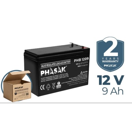 BATERIA PHASAK 12V 9AMP