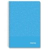 IMPREX CUADERNO ESPIRAL TAPA PP FOLIO 80H 90GR 4X4