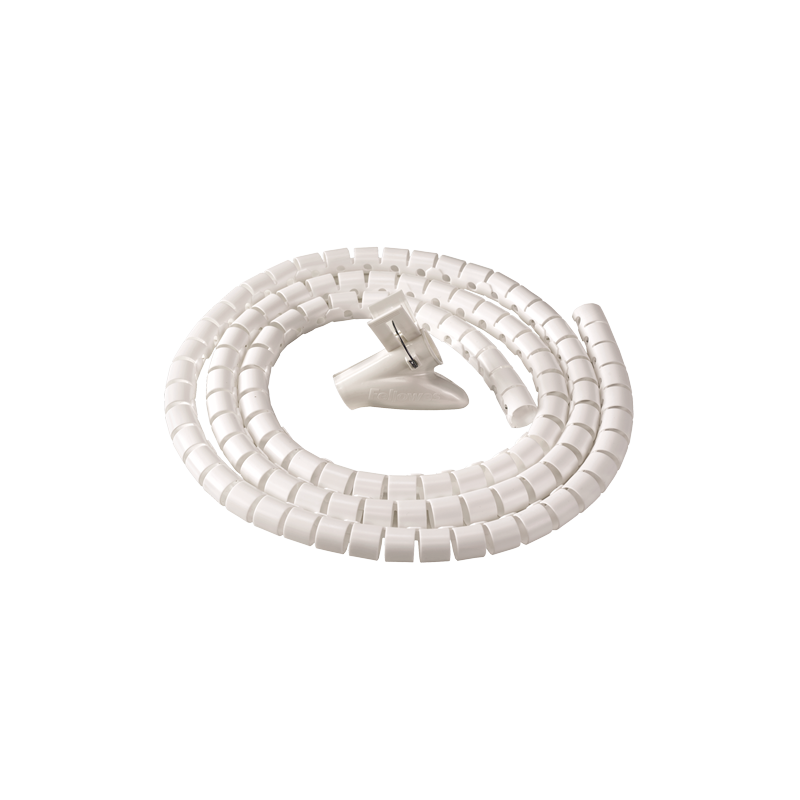 Organizador cables CableZip™ en color blanco.