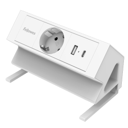 Regleta empotrable de mesa con USB-C PD20W