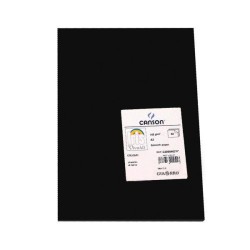 Cartulina Canson Iris - A3 - 185 g - Color negro (PACK INDIVISIBLE DE 50 UNIDADES)