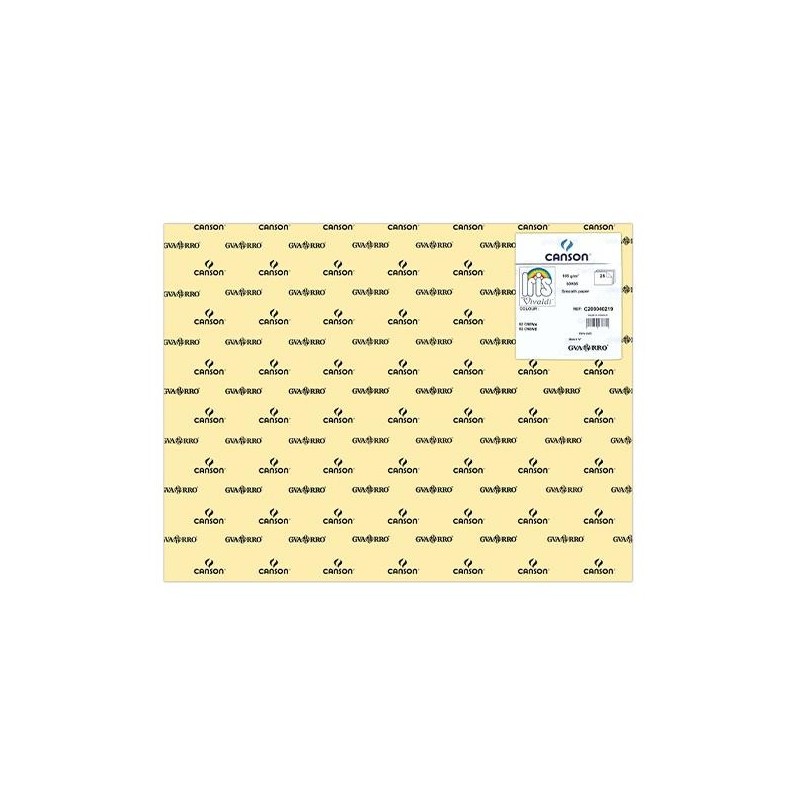 Cartulina Canson Iris - 50 x 65 cm - 185 g - Color crema (PACK INDIVISIBLE DE 25 UNIDADES) Cartulina Canson Iris - 50 x 65 cm - 185 g - Color crema (PACK INDIVISIBLE DE 25 UNIDADES)