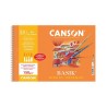 Bloc papel de dibujo Canson Basik - Microperforado - A3+ - 150 g - Pack 20 hojas
