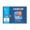 Papel acuarela y témpera Canson Basik - - A3 - 370 g - Pack 6 hojas