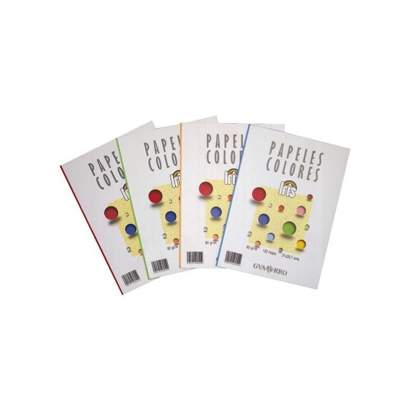 Papel Canson Iris - A4 - 80 g - Color amarillo limón - Pack 100 hojas