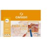 Bloc papel de dibujo con recuadro Canson Basik - Microperforado - A4+ - 130 g - 20 hojas