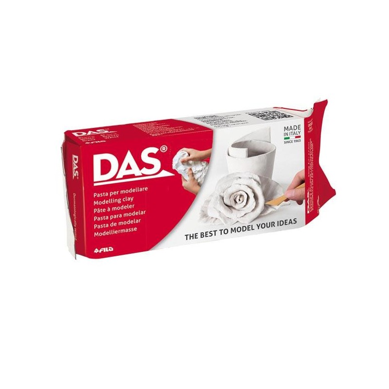 Pasta para modelar Das - 1 kg - Color blanco