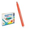 Rotulador Giotto Turbo Maxi - 5 mm - Color naranja - Caja 12 ud