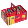 Lápiz de color Giotto Be-Bè - 7 mm - Colores surtidos - School Pack 36 ud - Incluye 3 sacapuntas