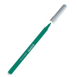 Rotulador Giotto Turbo Color - 2,8 mm - Color verde oscuro - Caja 12 ud