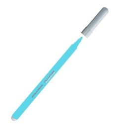 Rotulador Giotto Turbo Color - 2,8 mm - Color azul cielo - Caja 12 ud