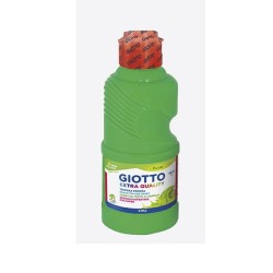 Témpera líquida Giotto Flúor - 250 ml - Color verde