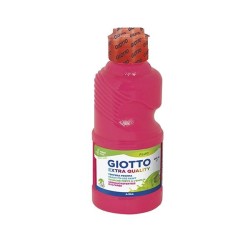 Témpera líquida Giotto Flúor - 250 ml - Color rosa