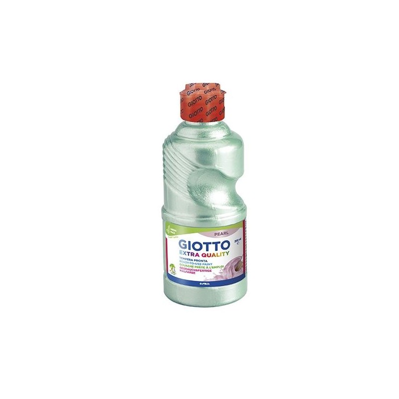 Témpera líquida Giotto Pearl - 250 ml - Color verde
