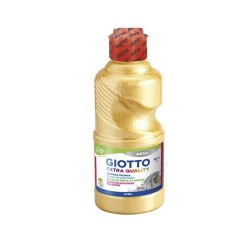 Témpera líquida Giotto Metal - 250 ml - Color oro