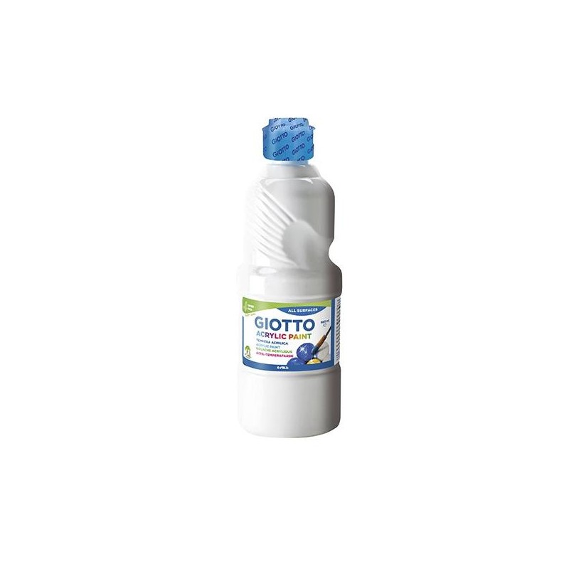 Pintura acrílica Giotto - 500 ml - Color blanco Pintura acrílica Giotto - 500 ml - Color blanco