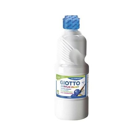Pintura acrílica Giotto - 500 ml - Color blanco
