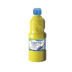 Pintura acrílica Giotto - 500 ml - Color amarillo