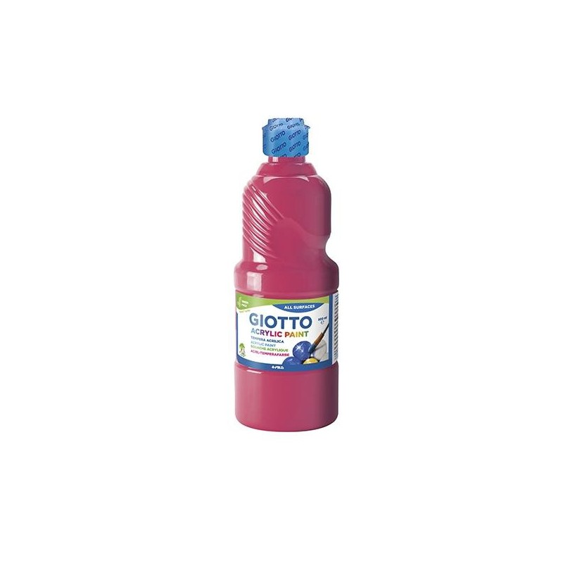 Pintura acrílica Giotto - 500 ml - Color magenta Pintura acrílica Giotto - 500 ml - Color magenta