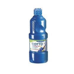 Pintura acrílica Giotto - 500 ml - Color azul