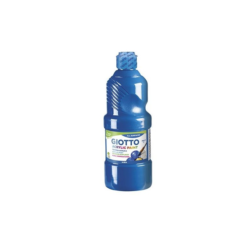 Pintura acrílica Giotto - 500 ml - Color azul