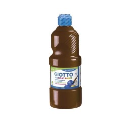 Pintura acrílica Giotto - 500 ml - Color marrón