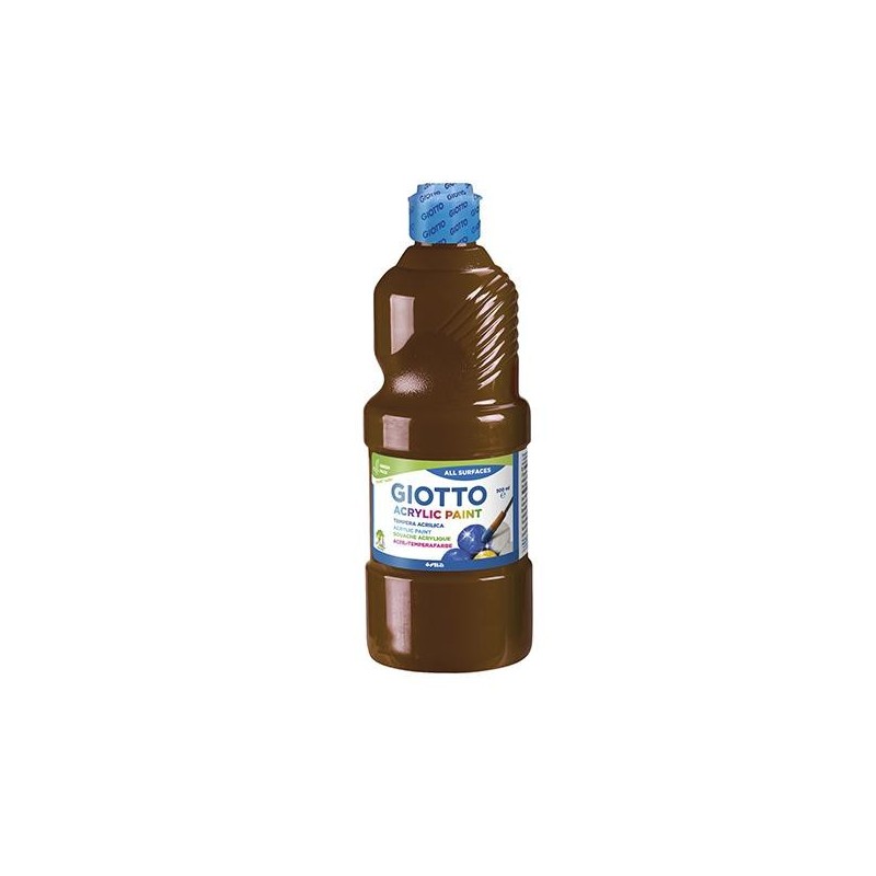 Pintura acrílica Giotto - 500 ml - Color marrón Pintura acrílica Giotto - 500 ml - Color marrón
