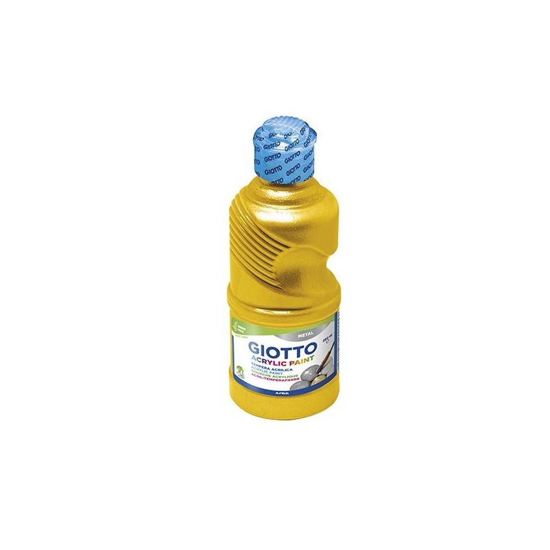 Pintura acrílica Giotto - 250 ml - Color oro