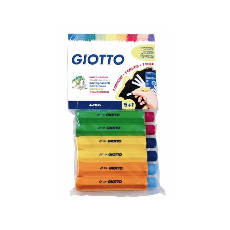 Portatizas Giotto - Blíster de 5+1 gratis Portatizas Giotto - Blíster de 5+1 gratis