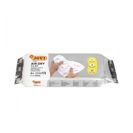 Pasta para modelar Jovi - 500 g - Color blanco