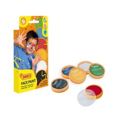 Maquillaje en crema Jovi Face Paint - 8 ml - Colores surtidos - Estuche 6 ud