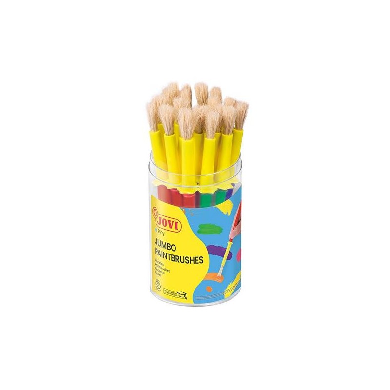 Pincel escolar Jovi - Pelo de cerda - Mediano - Colores surtidos Pincel escolar Jovi - Pelo de cerda - Mediano - Colores surtidos
