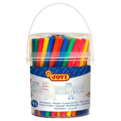 Rotulador Jovi - 3 mm - Colores surtidos - Bote 96 ud