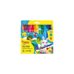 Rotulador Jovi Maxi - 5,8 mm - Colores surtidos - Estuche 24 ud