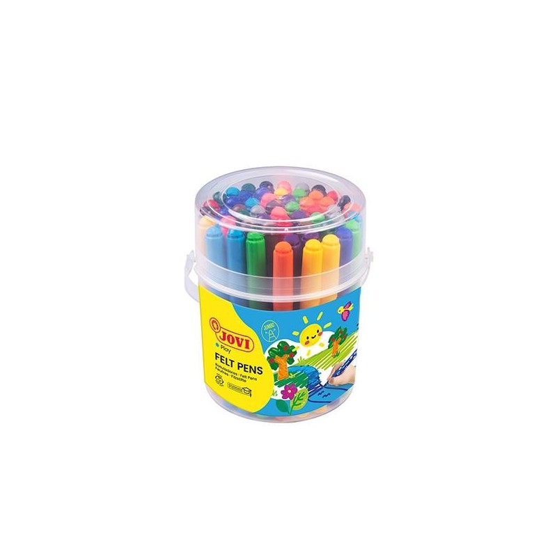 Rotulador Jovi Maxi - 5,8 mm - Colores surtidos - Bote 48 ud Rotulador Jovi Maxi - 5,8 mm - Colores surtidos - Bote 48 ud