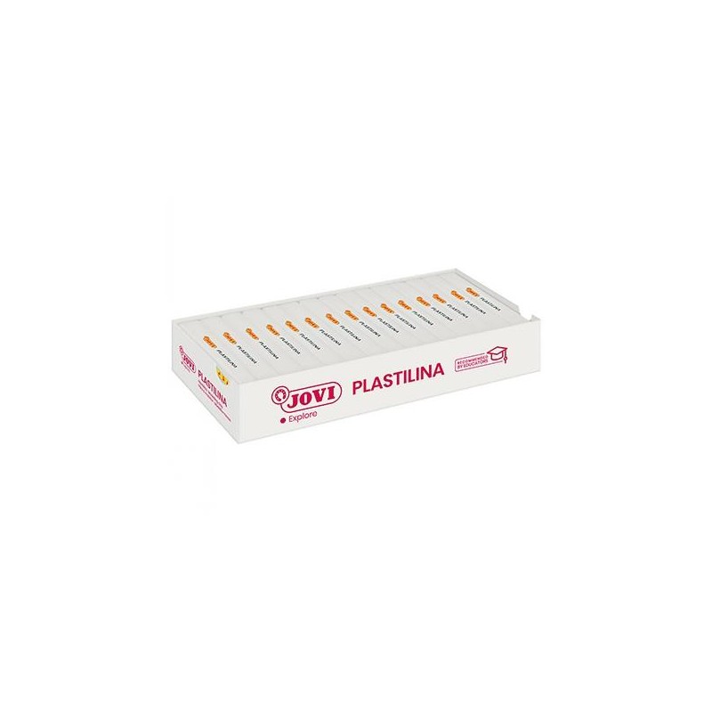 Plastilina Jovi - 150 g - Color blanco Plastilina Jovi - 150 g - Color blanco