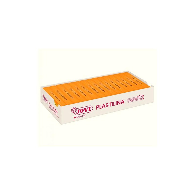 Plastilina Jovi - 150 g - Color naranja