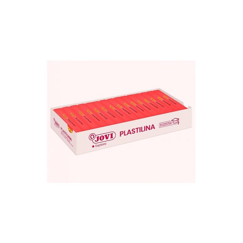 Plastilina Jovi - 150 g - Color rojo