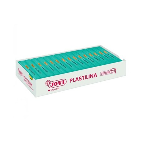Plastilina Jovi - 150 g - Color verde oscuro