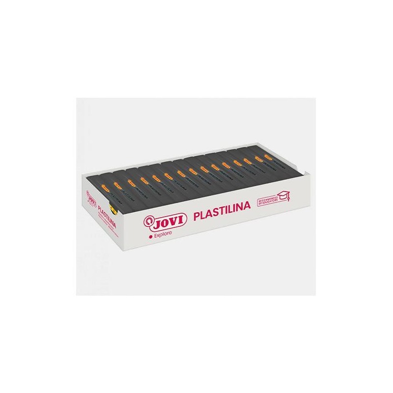 Plastilina Jovi - 150 g - Color negro Plastilina Jovi - 150 g - Color negro
