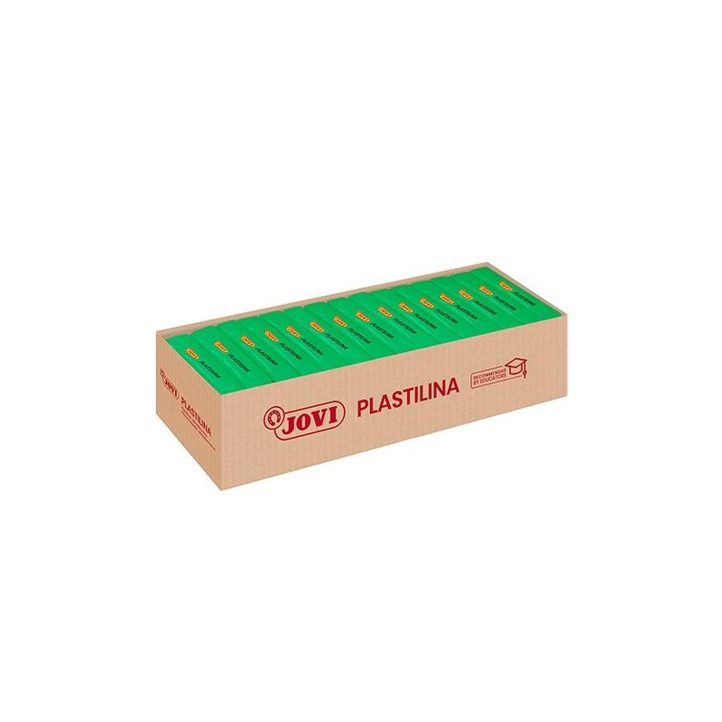Plastilina Jovi - 350 g - Color verde claro Plastilina Jovi - 350 g - Color verde claro