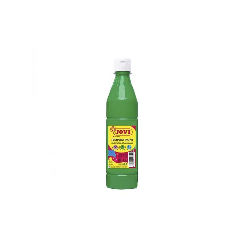 Témpera líquida Jovi - 500 ml - Color verde claro Témpera líquida Jovi - 500 ml - Color verde claro