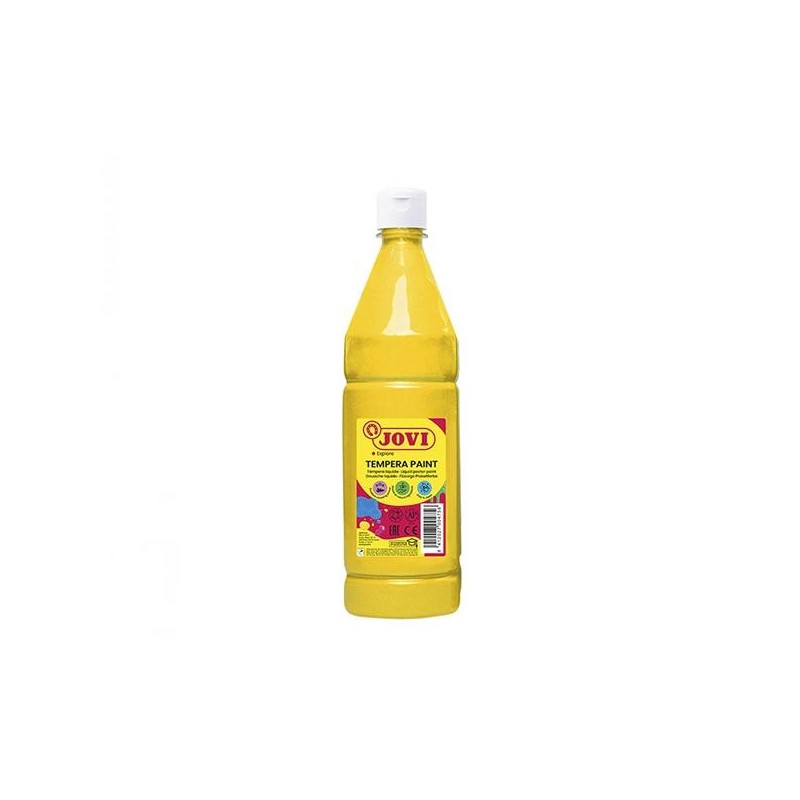 Témpera líquida Jovi - 1 l - Color amarillo