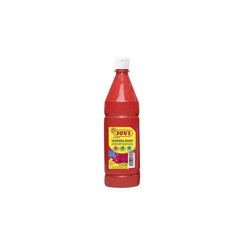 Témpera líquida Jovi - 1 l - Color rojo