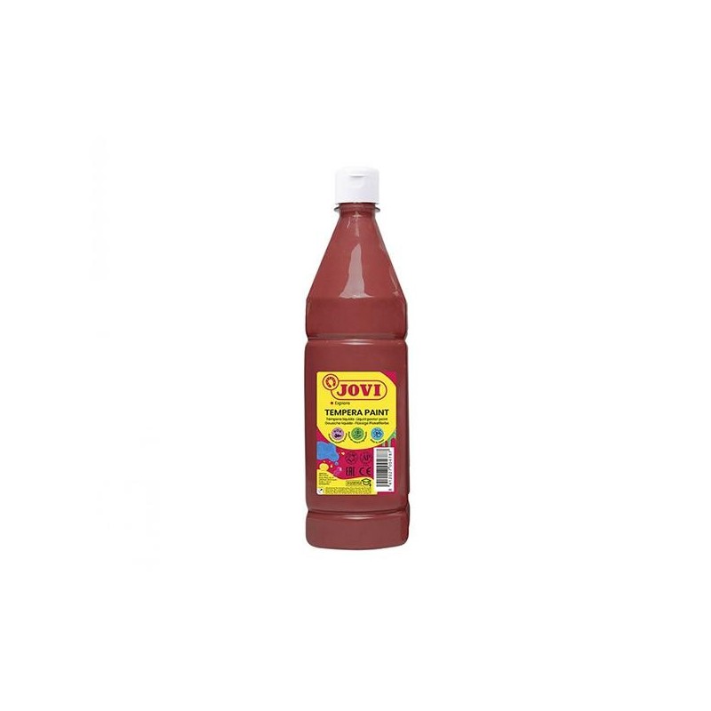 Témpera líquida Jovi - 1 l - Color marrón Témpera líquida Jovi - 1 l - Color marrón