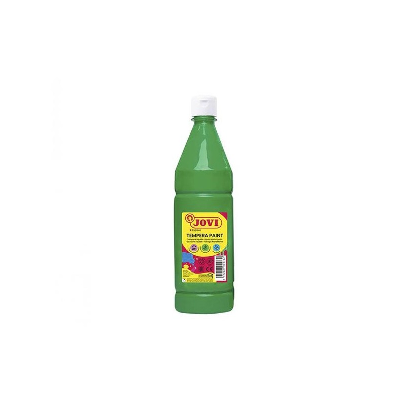 Témpera líquida Jovi - 1 l - Color verde claro Témpera líquida Jovi - 1 l - Color verde claro
